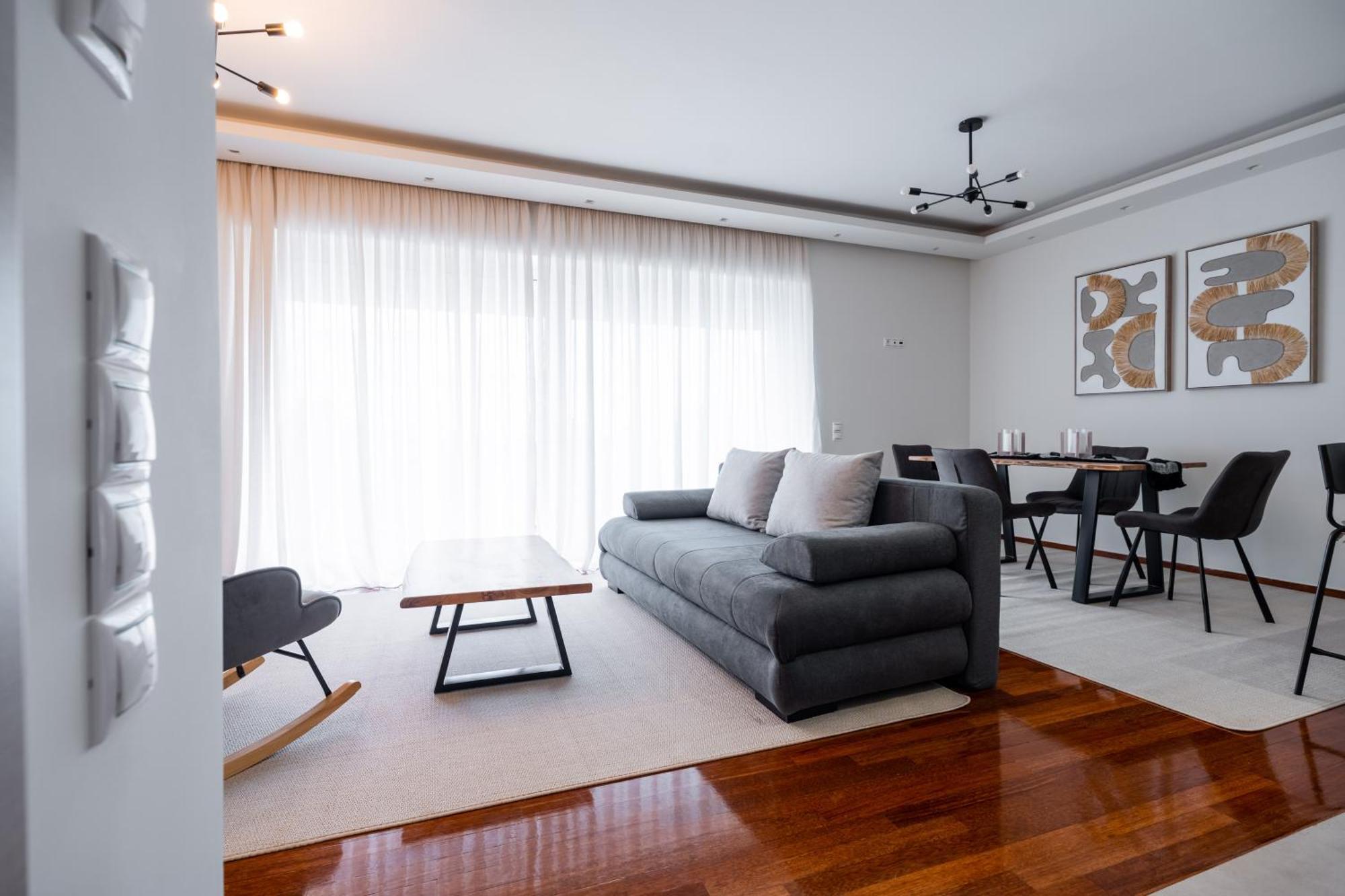 Sesilia Sea View Apartment Атина Екстериор снимка