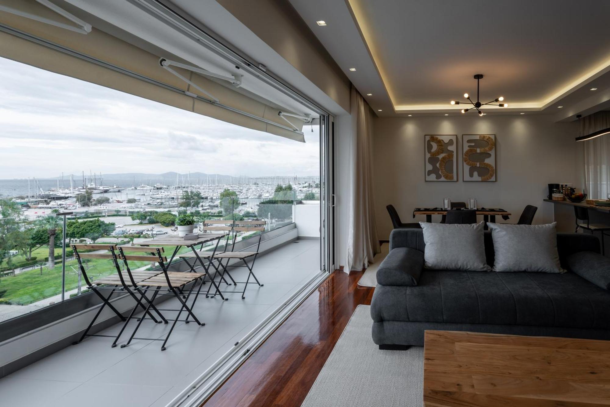 Sesilia Sea View Apartment Атина Екстериор снимка